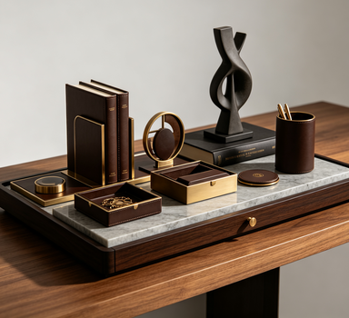 Norwood Executive Shelf Styling Set